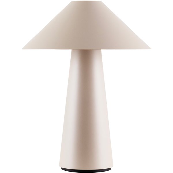 Cannes IP44 portabel bordslampa, beige