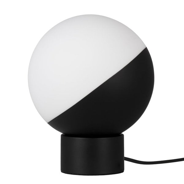 Contur bordslampa, 20 cm, svart/vit