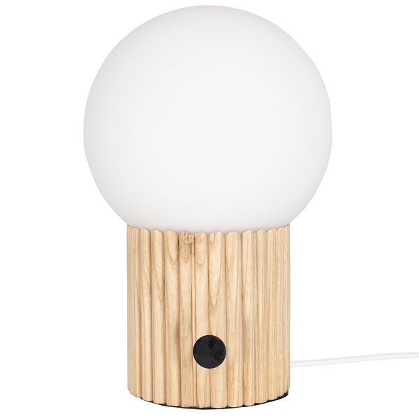 Hubble bordlampe 22 cm, natur