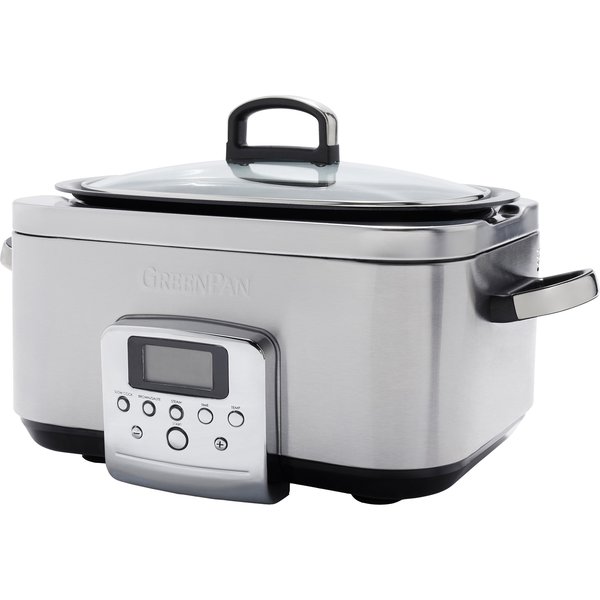 Elite Slow Cooker, stainless steel