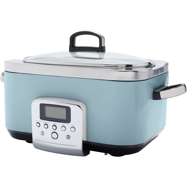 Elite Slow Cooker, blue haze