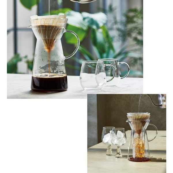 Ice Coffee Maker glass handle