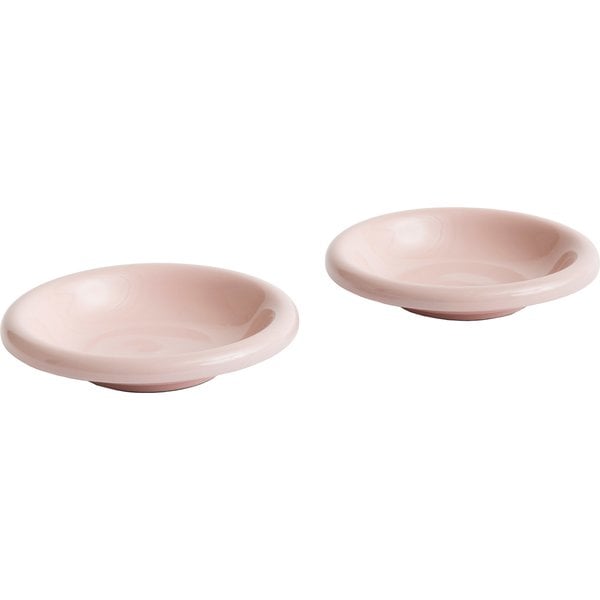 Barro skål 20 cm 2-pack, rosa