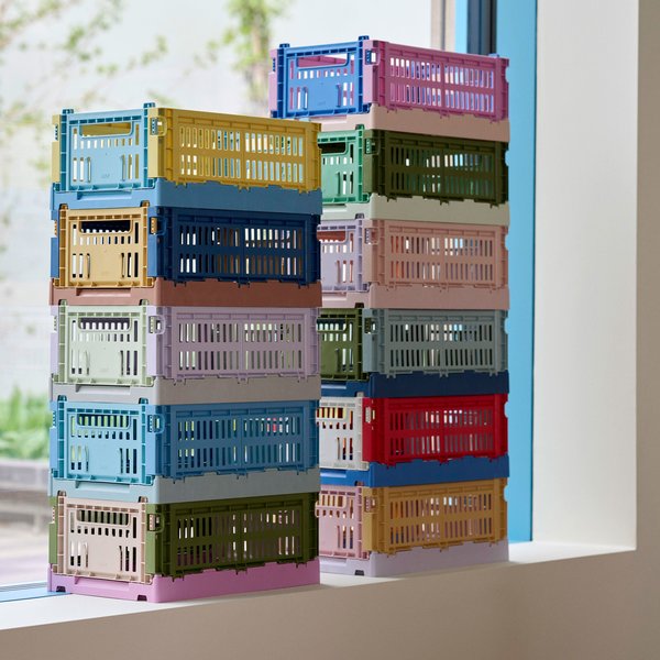 Colour Crate Mix Opbevaringskasse small, dark blue