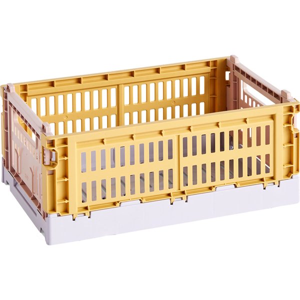 Colour Crate Mix oppbevaringsboks small, golden yellow