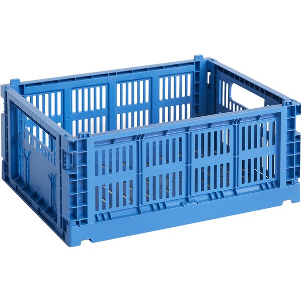 Colour Crate opbevaringskasse, medium, electric blue