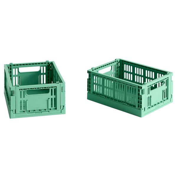 Colour Crate förvaringslåda mini 2 st, dark mint