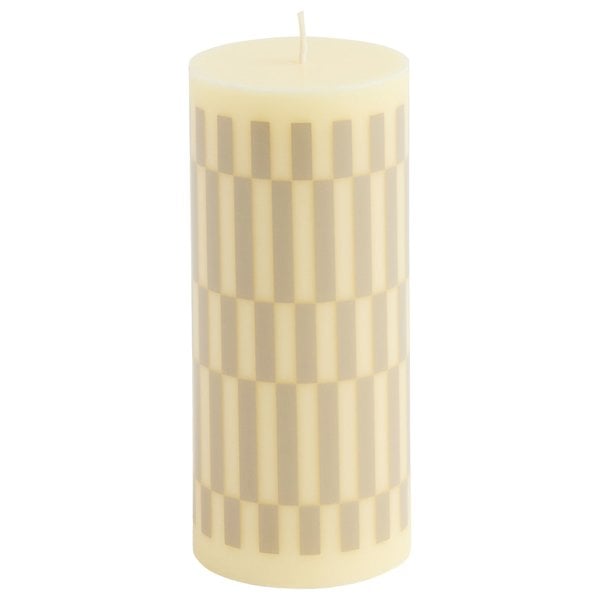 Column ljus small, cream/sand