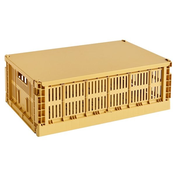 Colour Crate lokk large, golden yellow