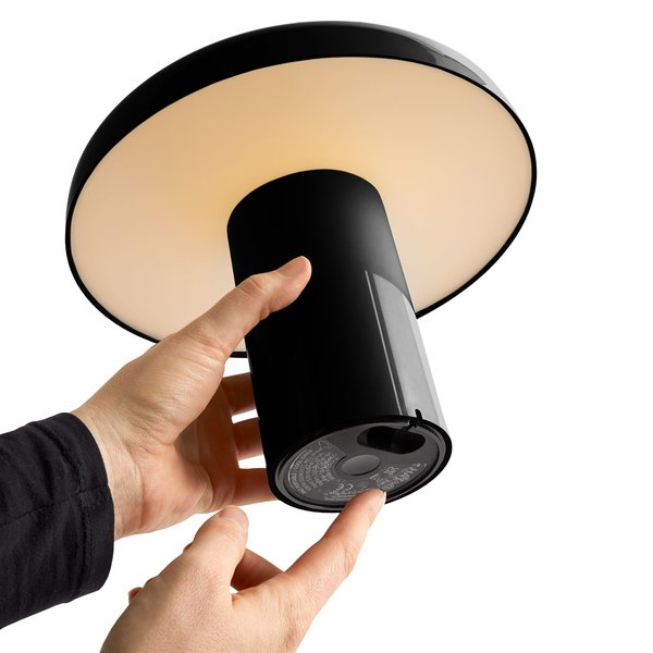 Pao Portable bordslampa, soft black