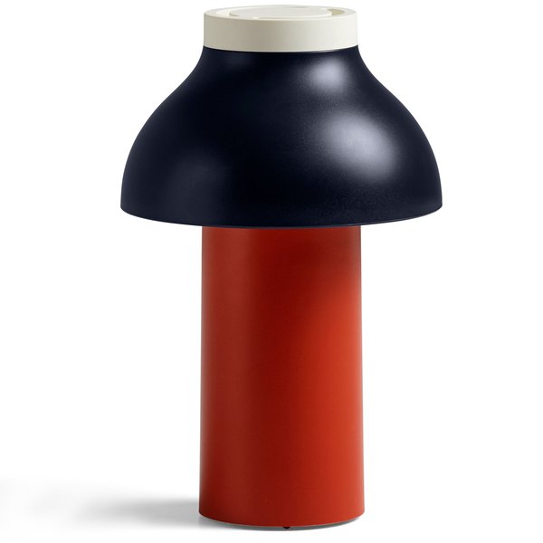 PC Portable bordlampe, dusty red