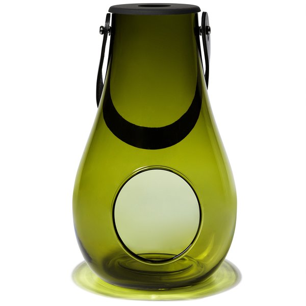 Design With Light lanterne, 25 cm, olivengrøn