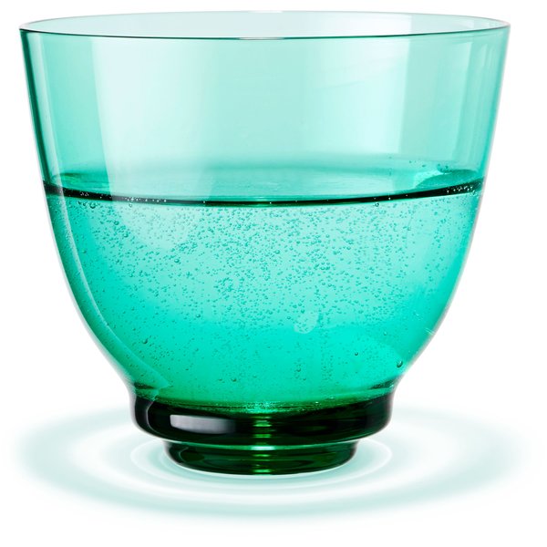 Flow vannglass 35 cl, emerald green