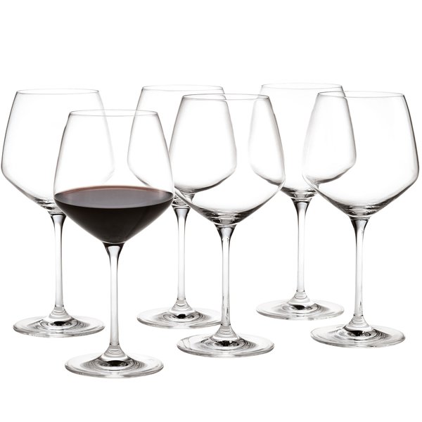 Holmegaard - Perfection Red Wine Glasses 35cl Set of 6