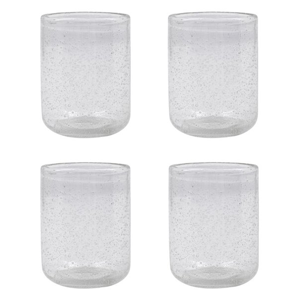 Rich glass 4-pack, klar