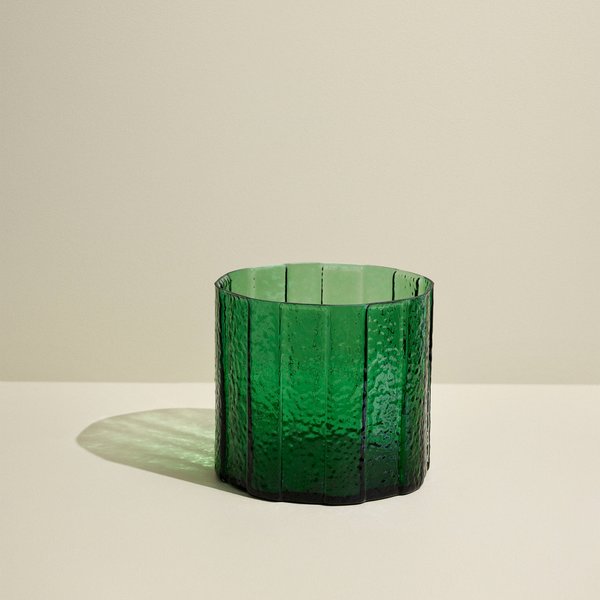 Emerald vase 23 cm, grønn