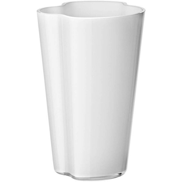 Aalto vase, 22 cm., hvid