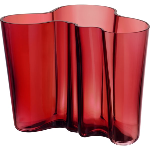 Alvar Aalto Collection Vase 160 mm Tranebær