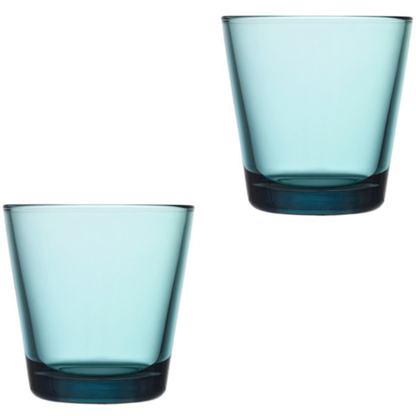 Kartio Glass 21 cl Havsblå 2-pack