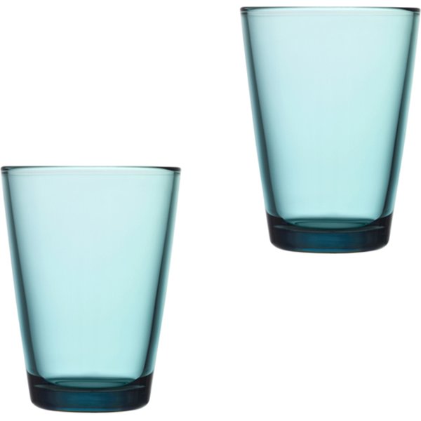 Kartio Glass 40 cl Havsblå 2-pack
