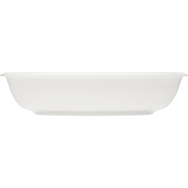 Raami oval serveringsskål 27 cm, hvit