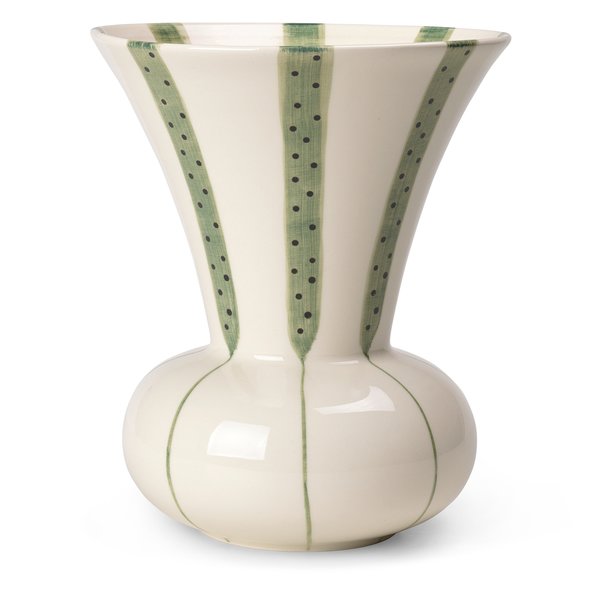 Signature vas, 20 cm, grön