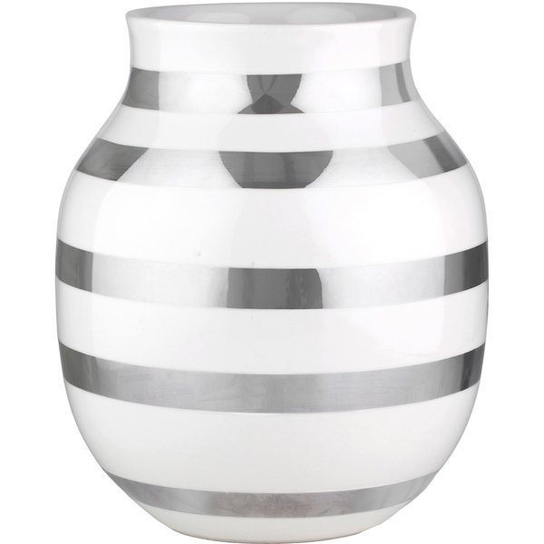 Omaggio Vase 200 mm Sølv
