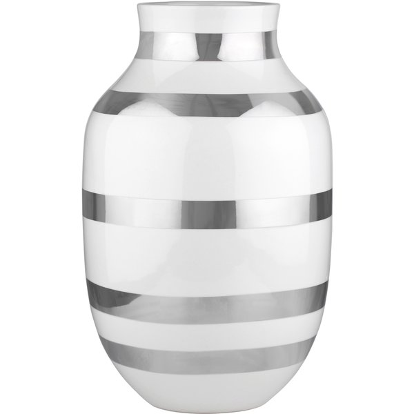 Omaggio Vase 305 mm Sølv