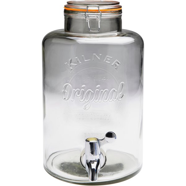 Glassbeholder med Tappekran 8 Liter