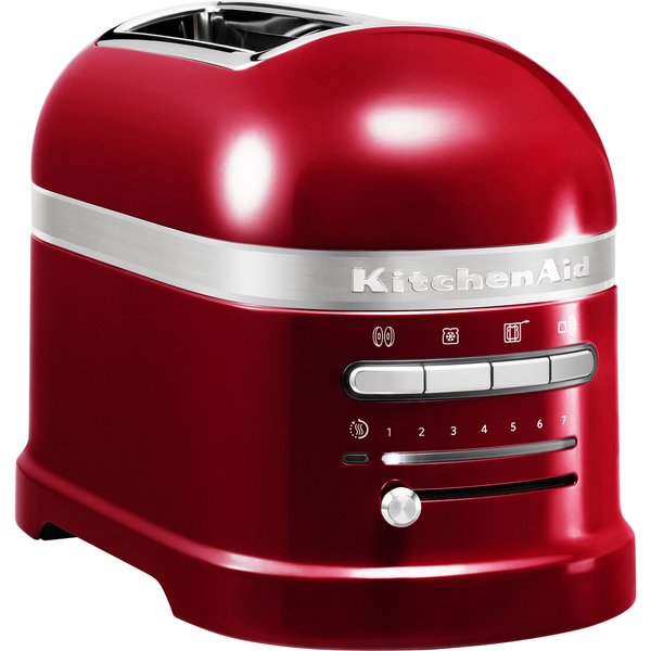 Artisan toaster 2-skiver rød metallic