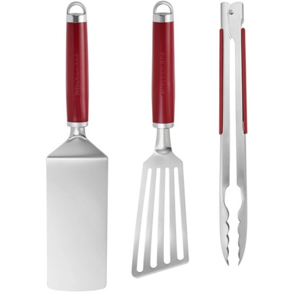 Grillsett 3 deler, empire red