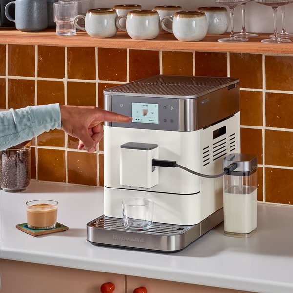 KF7 espressomaskin, porcelain white