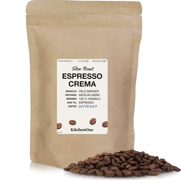 Espresso Crema kaffebønner