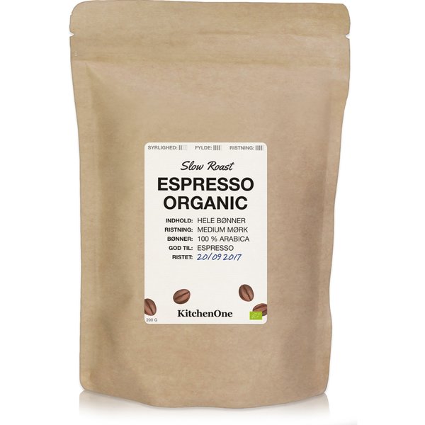 Espresso Organic kaffebønner