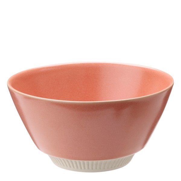 Colorit skål 14 cm, coral