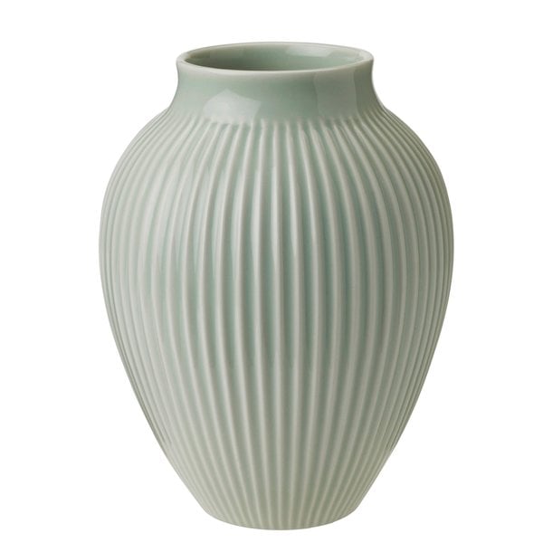 Ripple vase 20 cm, mint