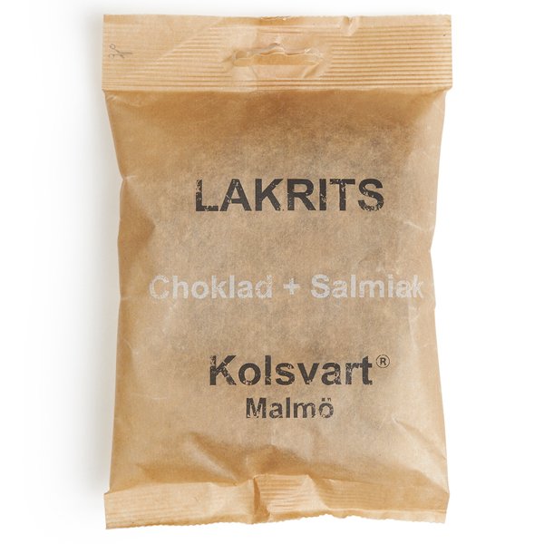 Choklad + Salmiak saltlakrits, 120 g