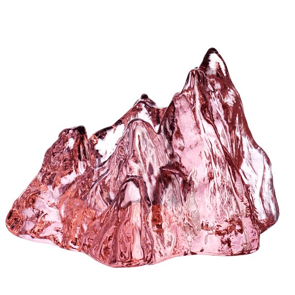 The Rock ljuslykta 9 cm, rosa