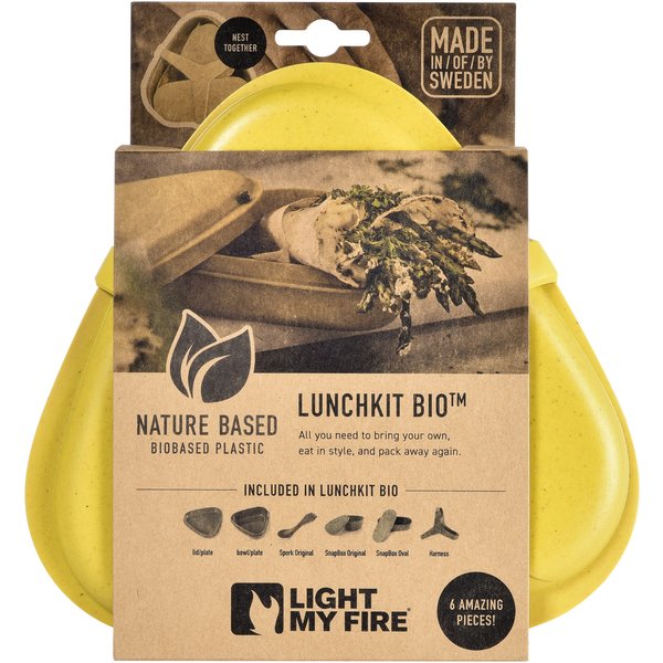 LunchKit matboks, musty yellow