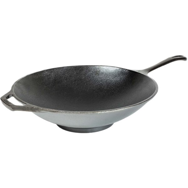 Chef Collection wok i støpejern, 30 cm.