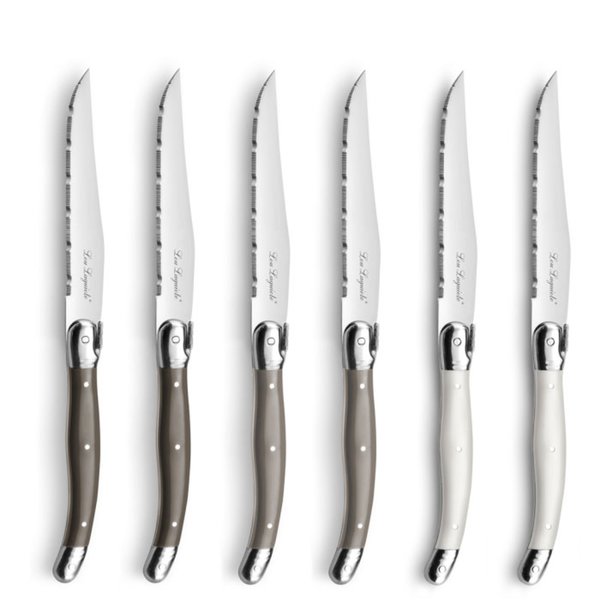 Tradition Grill Knives With Box 6-pack - Lou Laguiole @ RoyalDesign