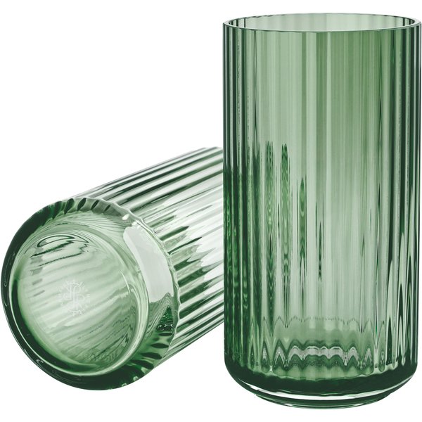 Vase 20 cm., Glass Copenhagen Green