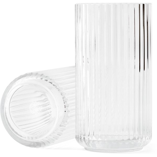 Vase 20 cm., Glass Clear