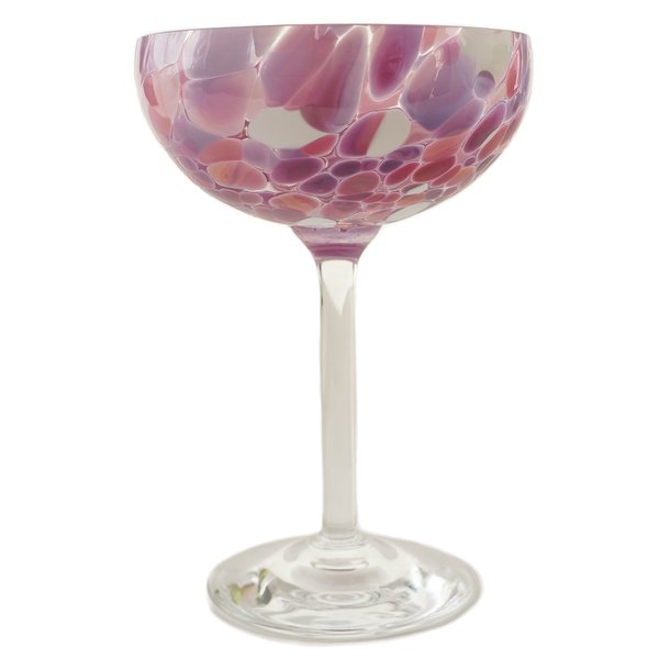 Swirl champagneglass 22 cl, rosa