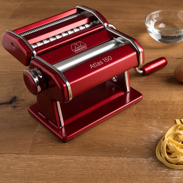 Pastamaskin Atlas 150 Design Röd från Marcato » Fri frakt