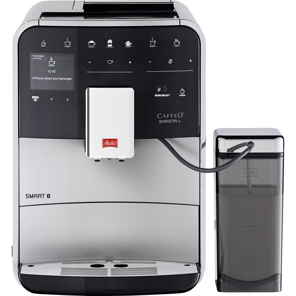 Barista TS Smart -espressokone, hopeanvärinen