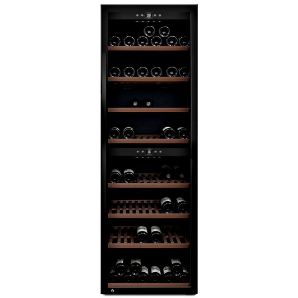 WineExpert 180 vinkøleskab, sort