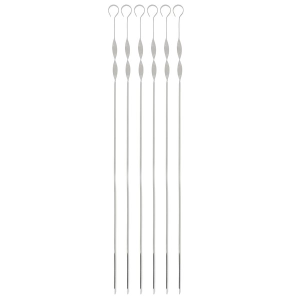 Grillspyd 60 cm, 6-pakning