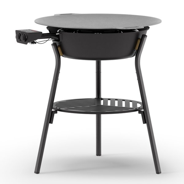 Stekeplatesett med gassbrenner LL Black 78 cm