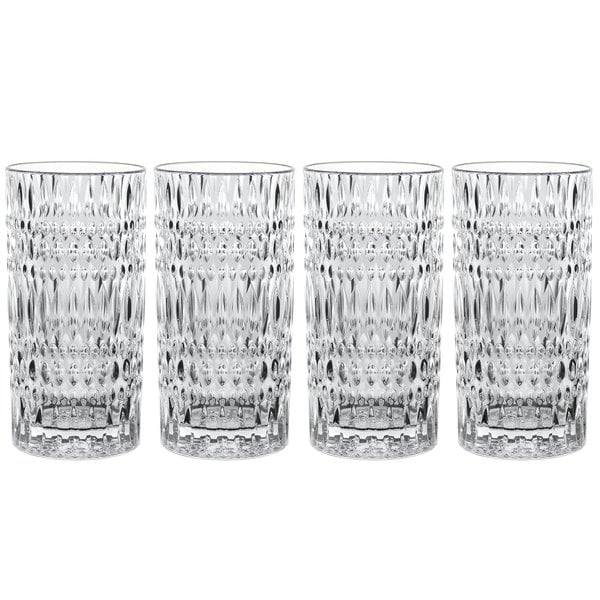 Etno longdrinkglass 4-stk, 43,4 cl